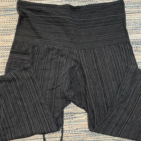 Black Thai Fisherman Pants 
